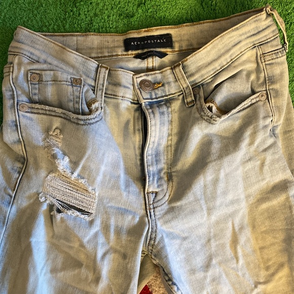 Stretchy and soft Aeropostale jeans flare high rise - Picture 2 of 4